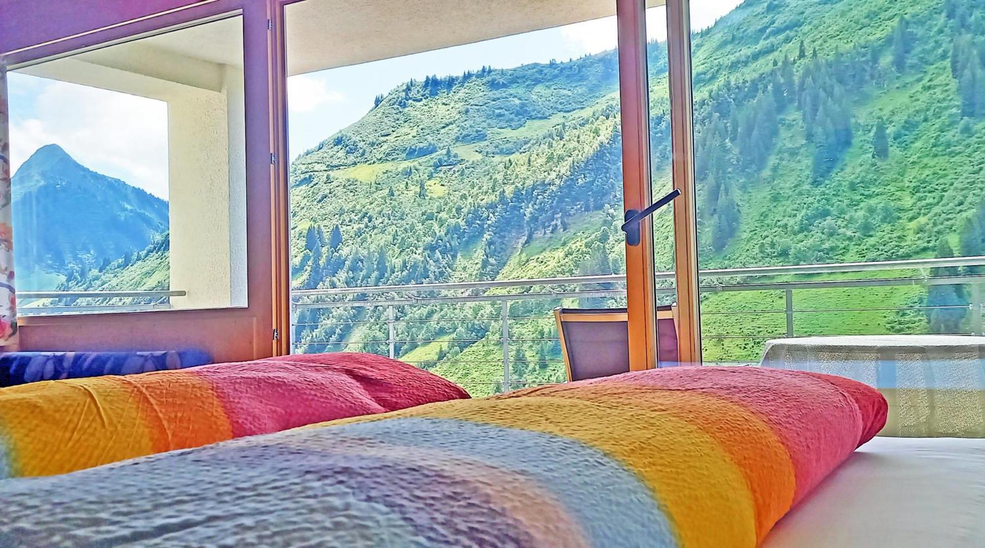 Appartements Garni Drei Wannen Damuels Eksteriør bilde